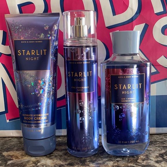 Bath & Body Works Bath & Body Bath Body Works Starlit Night Set